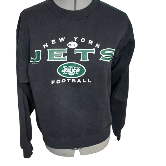 Vintage Lee Sport 90s NY Jets Crewneck Pullover Size Large NFL Football - Picture 6 of 9